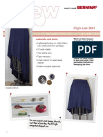 High-Low Skirt by Mimi G for WeAllSew