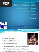 Planificação e periodização em ano de Jogos Paralímpicos - Natação