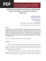 Import Da Formação Continiuada