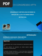 Organização e Metodologia de Ensino da Natação no 1º Ciclo do Ensino Básico em Portugal