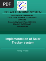 Solar Tracker Ppt