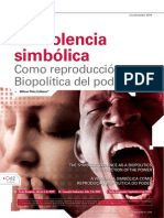 La Violencia Simbólica Como Reproducción Biopolítica Del Poder Por Wilmar Peña Collazos