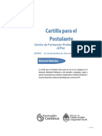 Cartilla Para El Postulante OP 401