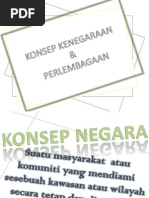 KONSEP NEGARA&PERLEMBAGAAN