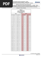 GABARITOS PRELIMINARES