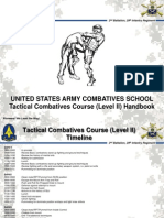 Tactical Combatives Course (Level II) Handbook
