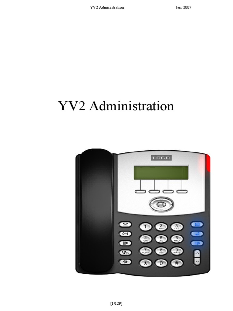 YV2 Administration User Guide | PDF | Session Initiation Protocol ...