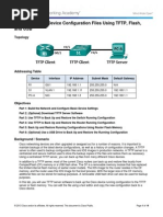 11.4.2.7 Lab - Managing Device Configuration Files Using TFTP, Flash, and USB