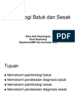 Patofisiologi Batuk Dan Sesak - Dr. Retno Asih S