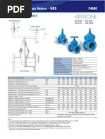 Gate Valve Dimensions and Specifications | PDF | Technology & Engineering