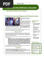Download First Nations Strategic Bulletin Jan-July 2014 by Russell Diabo SN233647735 doc pdf