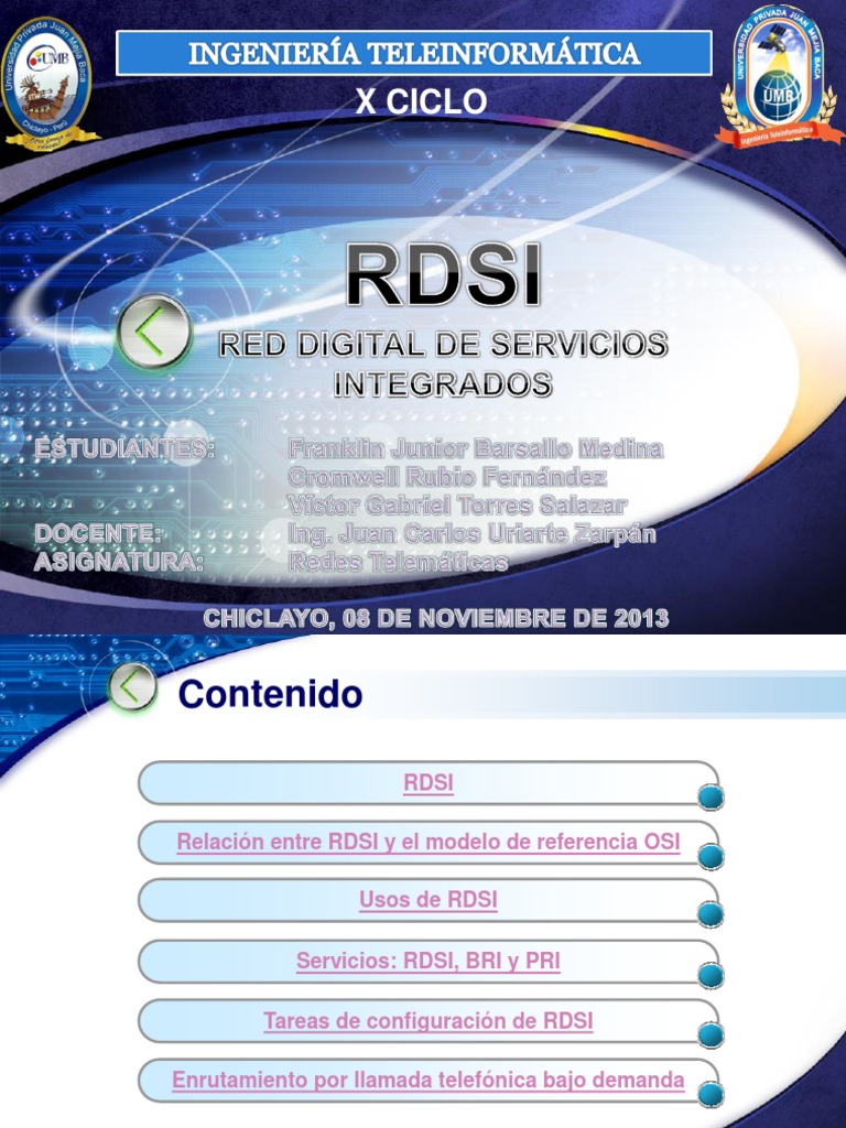 Configuración y Usos de Router RDSI | PDF | Enrutador (Computación) | Redes