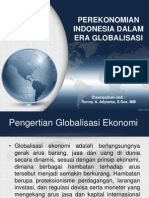 (Bab 6) Perekonomian Indonesia Di Kancah Dunia