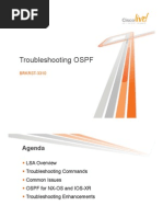 OSPF Troubleshooting