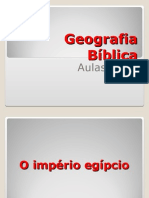 Geografia Bíblica 1 e 2