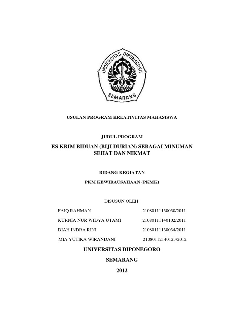 Proposal Pkm K