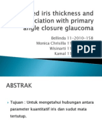 Journal Hubungan Ketebalan Iris Dengan Mata Sudut Tertutup (Presentasi)