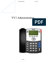 YV3 Administration