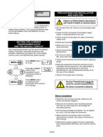 Precautions For Installation and Safe Use: Da-0101 Digital Ammeter 96x96mm SIZES