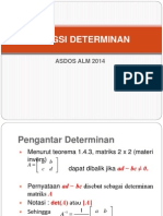 Alm-Fungsi Determinan