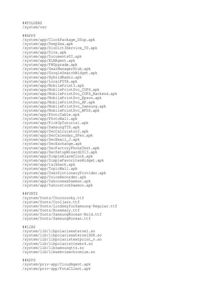 System File Structure Overview | PDF