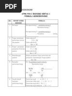 Formula Mikroekonomi Penggal 1 Stpm