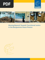 Download Moving Beyond Towards Transitional Justice in the Bangsamoro Peace Process by forumZFD Philippines SN233661369 doc pdf