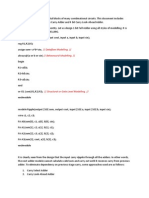 Dataflow Modelling. // // Behavioural Modelling.