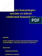 Modificari Hematologice in Infectii