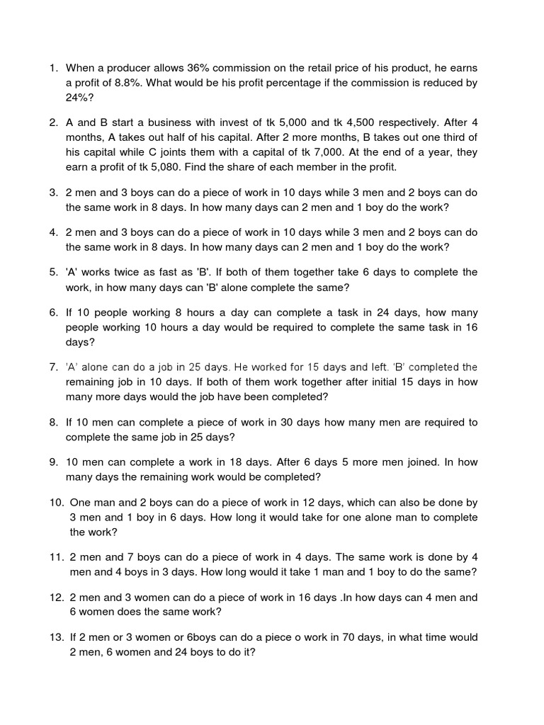 Math | Interest | Percentage