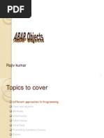 Slides on OO ABAP