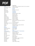 Common and Chemical Names of Compounds | PDF | Sodium Hydroxide ...