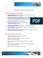 Les Solutions SEAL Systems Dédiées Aux Documents SAP