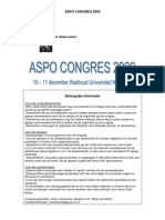 Programma ASPO 2009