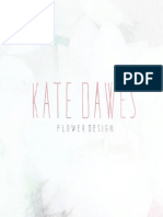 Information Booklet Kate Dawes Flower Design
