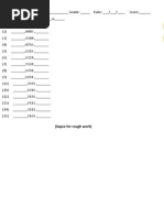 Grade 4 Missing Number Printable Worksheets Math Olympiad Preparations