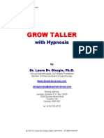 Grow Taller With Hypnosis