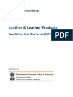 Leather Industry 2012 17 Planning Commission