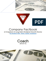 Company Factbook Coach