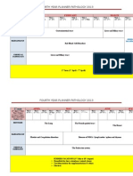 4th Year Pathology Planner 2013