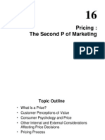 Lt-16 Pricing- The Second P of Marketing