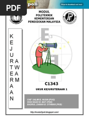 C1343 Ukur Kejuruteraan 1 Pdf