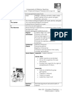 1 The Teacher: Components of Effective Teaching