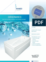 Orionmed Professional Advanced Hydromassage Bath Tub