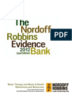 The Nordoff Robbins Evidence Bank_2nd Edition 2012