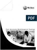 MET-SOLVE LABORATORIES INC - Fast Accurate Metallurgical Testing