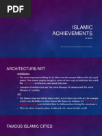 islamic achievements