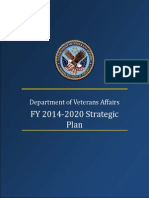 US Veterans Affairs 2014 2020 strategic Plan Draft