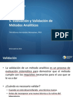 Evaluacion de Metodos Analiticos