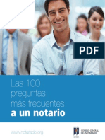 Compendio de las 100 preguntas más frecuentes realizadas a un notario, extraídas de las más de 400 preguntas realizadas por los usuarios a nuestro Consultorio Jurídico..pdf